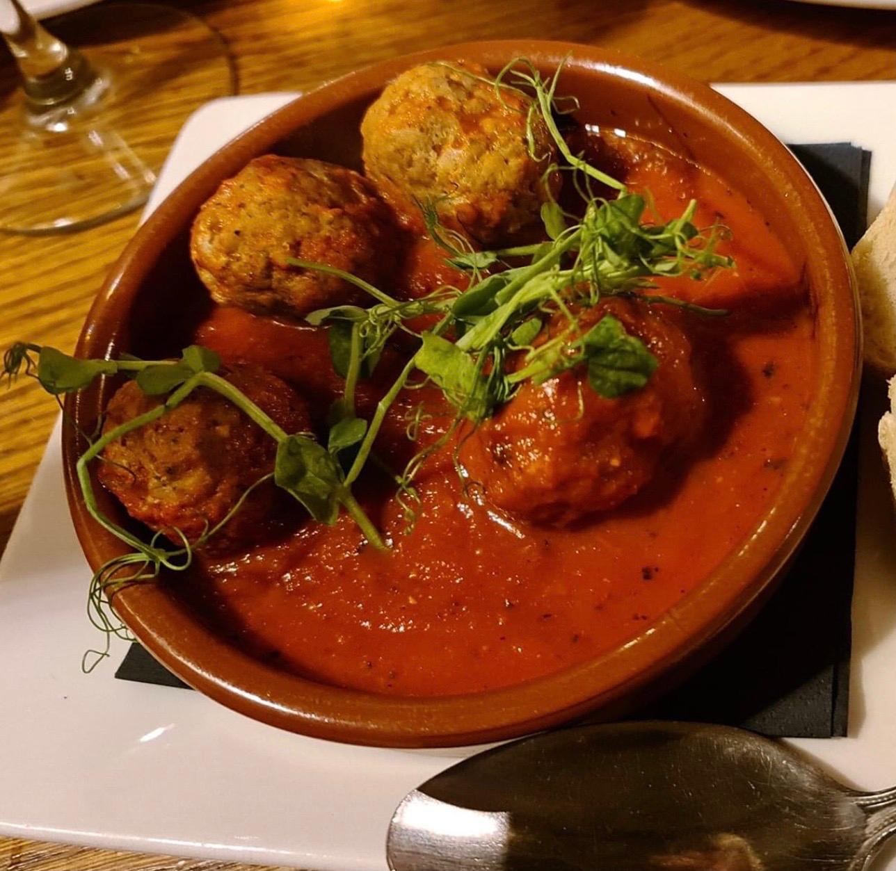 A curry dish served at The Old Original
